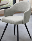 Walden - Grey Boucle Dining Chair