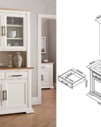 Mannheim - Dresser & Hutch