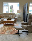 Seine - Stone Swivel Recliner