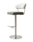 Rita - Steel & Grey Barstool
