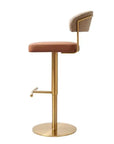 Rita - Gold & Tan Barstool