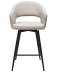 Walden - Faux Leather Swivel Barstool