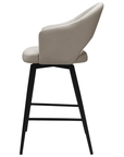 Walden - Faux Leather Swivel Barstool