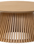 Carna Oak Round Coffee Table