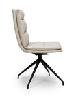 Eske - Taupe Swivel Dining Chair