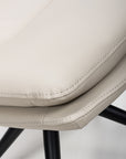 Eske - Taupe Swivel Dining Chair