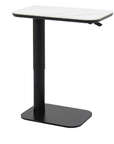 Erin White Gas lift Sofa Table