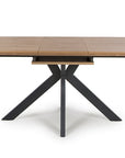 Fiji Rustic Oak 1.6 to 2 metre Extension Dining Table