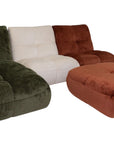 Hernan 3 seater Chaise Suite with Ottoman