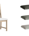 Hyatt fabric dining chair colour options