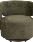 Milford - Green Swivel Armchair