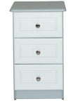 Eden - 3 Drawer Bedside Locker