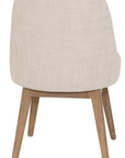 Valletta - Cream & Oak Dining Chair