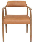 Nurney - Tan Leather Dining Chair