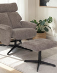 Seine - Stone Swivel Recliner
