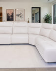 Hunter - Leather Reclining Corner Suite