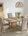 James mink coloured Dining Chair lifestyle