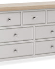 Kilronan Taupe and Oak 3 Over 4 Chest