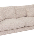 Manchester textured Fabric 4 Seater with cushions