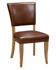 Mannheim Tan Faux Leather Dining Chair