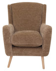 Marcella - Brown Fabric Armchair