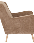 Marcella - Brown Fabric Armchair