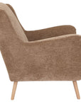 Marcella - Brown Fabric Armchair