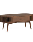 Ocean Oval Coffee Table with 1 drawer