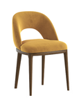 Paula Mustard Velvet Dining Chair