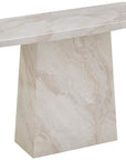 Peru rectangular Marble Console Table