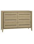 Prague oak 6 Drawer Chest