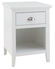 Riga 1 Drawer Bedside Locker with shelf