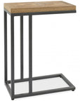 Riverdale Sofa Table with black metal base