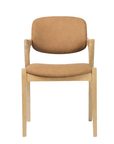 Simpson - Cognac Faux Leather Dining Chair