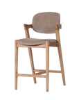 Simpson Mink Fabric Barstool