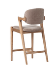 Simpson - Mink Fabric Barstool