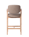 Simpson - Saddle Brown Faux Leather Barstool