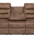 Victoria 3 Seater Manual Recliner with pull down seat and cupholders