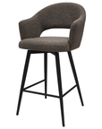 Walden Brown Swivel Barstool