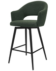 Walden Green Swivel Barstool