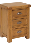 halo bedside locker with 3 drawers