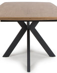Fiji - Rustic Oak Extension 1.6-2 Dining Table