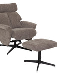 Seine - Stone Swivel Recliner