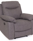 Angelo Grey Fabric Recliner