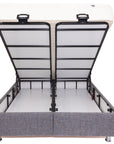 Benito - Grey 4ft Small Double Bedframe