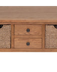Bray - Coffee Table With Baskets