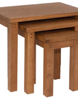 Bray Oak Nest Of Tables set of 3
