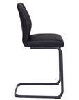 Cabra - Black Faux Leather Barstool