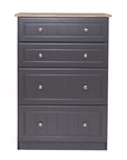 Eden - Deep 4 Drawer Chest