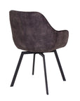 Edel - Black Velvet Dining Chair